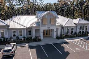 Parking Area in front of the building at Park Circle Village Apartments, North Charleston, SC, 29405