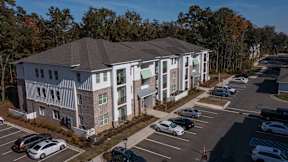 Aerial View at Park Circle Village Apartments, North Charleston, South Carolina