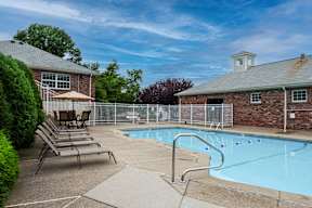 Swimming Pool at Four Winds Apartments, Fall River, MA