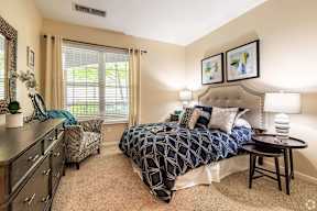 spacious bedrooms at the estates