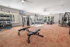 Spacious Gym at Park Circle Village Apartments, North Charleston, SC