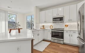 Spacious Kitchens with High End Finishes