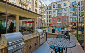 Courtyard with Grilling area