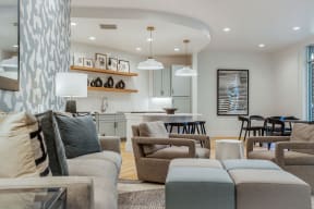 Spacious Living Room