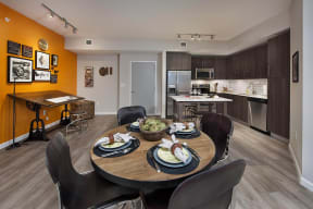 Elegant Dining Space at South of Atlantic Luxury Apartments, Florida