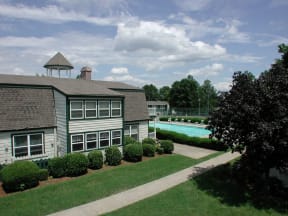 Swimming Pool With Lounge Chairs at Baker Station, Tennessee