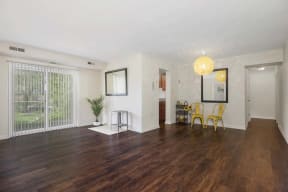 the living room is clean and ready for us to use