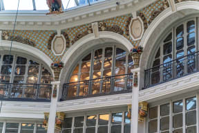 the building in which the hotel is located