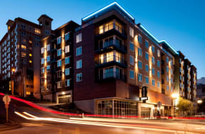 the building in which the hotel is located