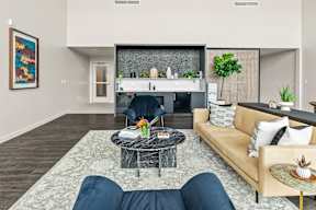 Couch in living at Hue, Redmond, WA, 98052