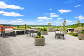 BBQ area at Hue, Redmond