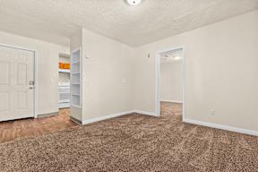 the spacious living room of our studio apartment atrium