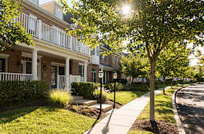 Charming neighborhood atmosphere with a welcoming community vibe at Claremont Apartments in Exton, PA