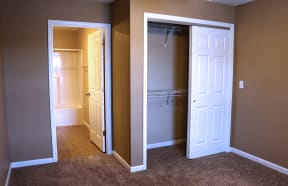 Carpeted Bedroom