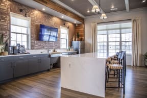 Clubhouse With Kitchen at Heartland View Apartments, Missouri