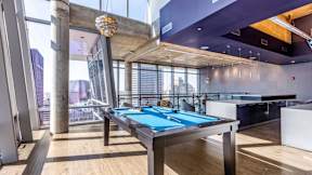Interior Image of Pool Table