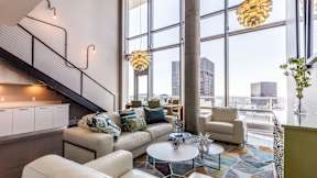 Interior Image of Penthouse Living Room