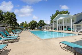 Swimming pool at Southfork MHC in Belton, MO