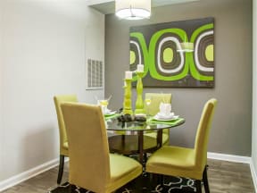 Harpeth River Oaks - Separate Dining Area with Wood Style Flooring Next to Fully Equipped Kitchen