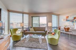 Living room with seating
