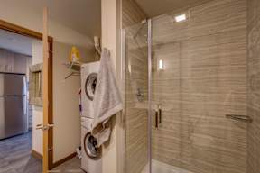 Shower and washer & dryer
