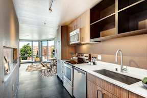 kitchen with dish