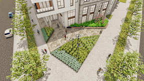 Southerly at LoSo Apartments Courtyard