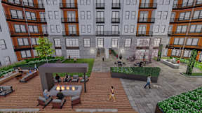 Southerly at LoSo Apartments Courtyard