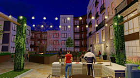 Southerly at LoSo Apartments Courtyard