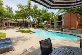 our apartments offer a swimming pool