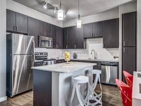 our apartments offer a kitchen at Republic at Alamo Heights, Texas