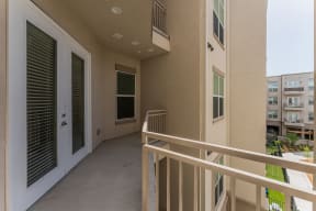 Balcony And Patio at Residences at 3000 Bardin Road, Grand Prairie, TX