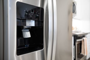 Fridge In Kitchen at Durham Heights, Texas, 77008