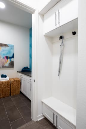 Laundry Area at Durham Heights, Texas