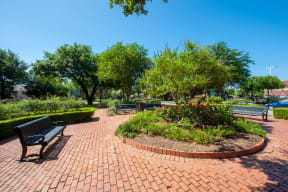 Courtyard Garden at Durham Heights, Houston, 77008