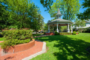 Lush Landscaping And Park-Like Setting at Durham Heights, Houston, TX