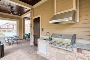Community Grilling Station at Seville at Clay Crossing, Katy, TX, 77449