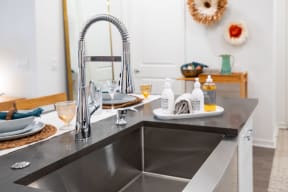 Sink In Kitchen at Durham Heights, Texas, 77008