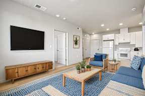 Living Room With Kitchen at Terracina at Winding Creek, Roseville, CA 95747