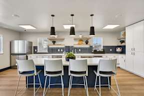 Community Kitchen at Terracina at Winding Creek, Roseville