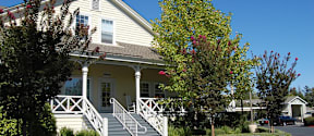 The Reserve at Napa building and tree