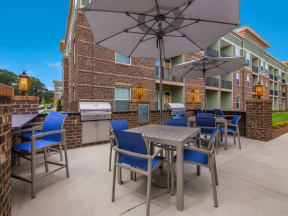 Outdoor Kitchen with Gas Grills at Ardmore at the Trail, Indian Trail, NC, 28079