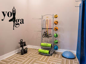 Yoga Room at Ardmore at the Trail, Indian Trail, NC