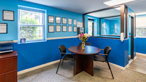 A dining room with a table and chairs at Eagles Crossing Apartments, Washington, Washington DC