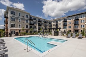our apartments offer a swimming pool in front of our building