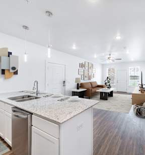 Spacious Kitchen at The Benton in Pea Ridge, AR