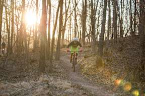 Nearby bike trails at Crystal Flats in Bentonville, AR