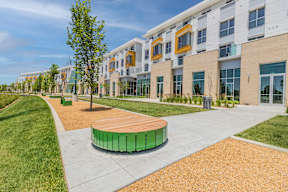 Property exterior at Crystal Flats in Bentonville, AR