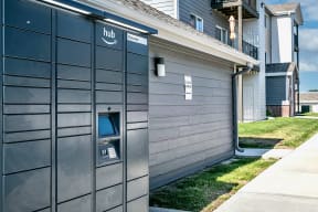 Amazon Hub at Flatwater Apartments in La Vista NE