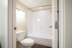 Large bathrooms at the Greenhouse Apartments in Omaha, NE